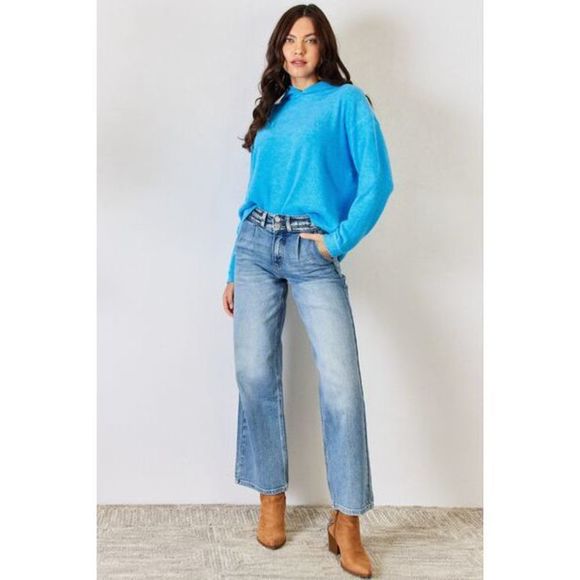 Zenana Full Size Long Sleeve Cozy Hoodie - Picture 5 of 6